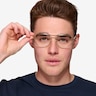 ARNETTE Layne Shiny Brushed Gold MetalEyeglass Frames for Men from EyeBuyDirect