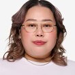 ARNETTE Layne Shiny Brushed Gold MetalEyeglass Frames for Women from EyeBuyDirect