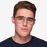 ARNETTE Wharf Matte Black MetalEyeglass Frames for Men from EyeBuyDirect