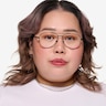 ARNETTE Wharf Matte Black MetalEyeglass Frames for Women from EyeBuyDirect