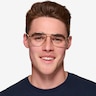 ARNETTE Wharf Gold MetalEyeglass Frames for Men from EyeBuyDirect