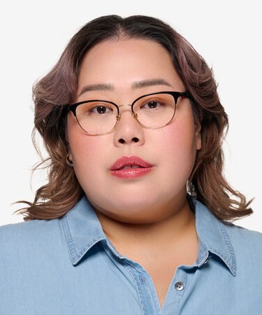 Black Gold Vogue Eyewear VO4088 -  Metal Eyeglasses