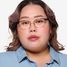 Vogue Eyewear VO4088 Black Gold MetalEyeglass Frames for Women from EyeBuyDirect