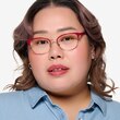 Vogue Eyewear VO4088 Red Gold MetalEyeglass Frames for Women from EyeBuyDirect