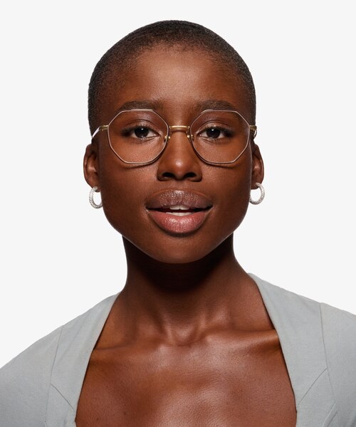 Vogue Eyewear VO4094 Gold MetalEyeglass Frames for Women from EyeBuyDirect
