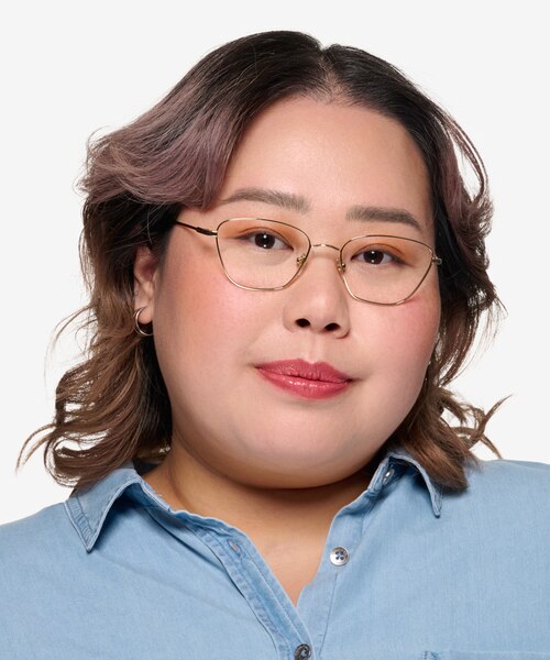 Vogue Eyewear VO4163 Pale Gold MetalEyeglass Frames for Women from EyeBuyDirect