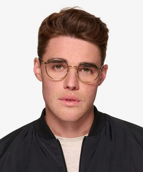 Vogue Eyewear VO4183 Gold MetalEyeglass Frames for Men from EyeBuyDirect