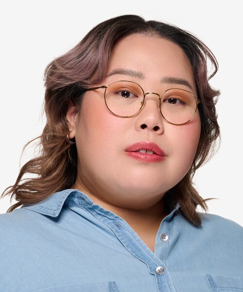 Vogue Eyewear VO4183 Gold MetalEyeglass Frames for Women from EyeBuyDirect