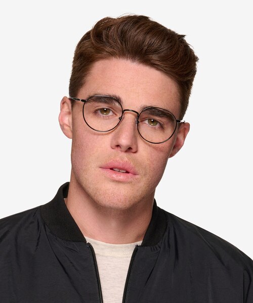 Vogue Eyewear VO4183 Black MetalEyeglass Frames for Men from EyeBuyDirect