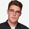 Vogue Eyewear VO4183 Black MetalEyeglass Frames for Men from EyeBuyDirect
