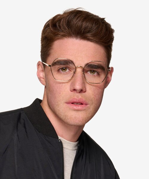 Vogue Eyewear VO4226 Pale Gold MetalEyeglass Frames for Men from EyeBuyDirect