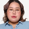 Vogue Eyewear VO4228 Silver MetalEyeglass Frames for Women from EyeBuyDirect