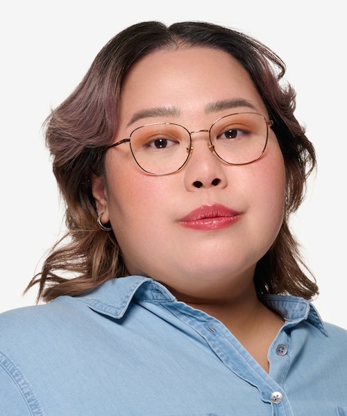 Vogue Eyewear VO4231 Rose Gold MetalEyeglass Frames for Women from EyeBuyDirect