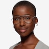 Ray-Ban RB3625V New Aviator Argenté MétalMontures de lunettes de vue pour Femmes d'EyeBuyDirect