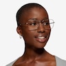 Ray-Ban RB3636V Silver MetalEyeglass Frames for Women from EyeBuyDirect