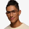 Ray-Ban RB3636V Black MetalEyeglass Frames for Men from EyeBuyDirect