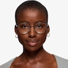 Ray-Ban RB3681V Gunmetal MetalEyeglass Frames for Women from EyeBuyDirect