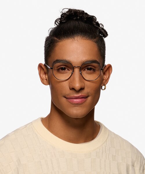 Ray-Ban RB3682V Black MetalEyeglass Frames for Men from EyeBuyDirect