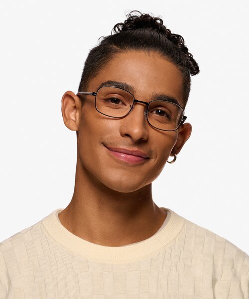 Ray-Ban RB3690V Black MetalEyeglass Frames for Men from EyeBuyDirect