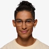 Ray-Ban RB3857V Frank Antique Gunmetal MetalEyeglass Frames for Men from EyeBuyDirect