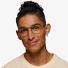 Ray-Ban RB3958V Elon Black MetalEyeglass Frames for Men from EyeBuyDirect