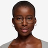 Ray-Ban RB3958V Elon Black MetalEyeglass Frames for Women from EyeBuyDirect