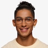 Ray-Ban RB3958V Elon Antique Gunmetal MetalEyeglass Frames for Men from EyeBuyDirect