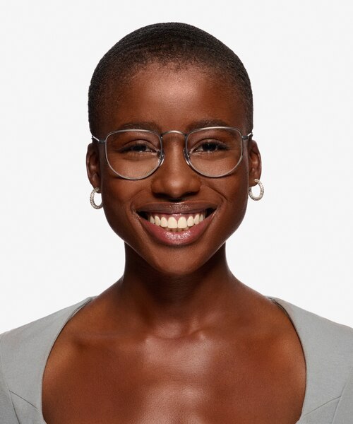 Ray-Ban RB3958V Elon Antique Gunmetal MetalEyeglass Frames for Women from EyeBuyDirect