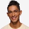 Ray-Ban RB6465 Jack Tortoise On Arista MetalEyeglass Frames for Men from EyeBuyDirect