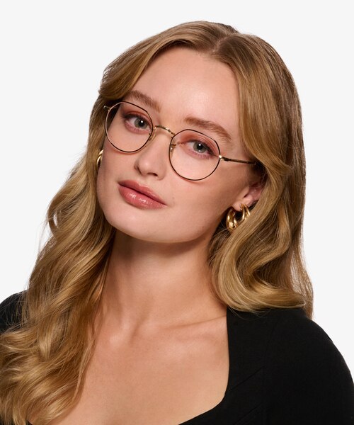 Ray-Ban RB6465 Jack Tortoise On Arista MetalEyeglass Frames for Women from EyeBuyDirect