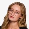 Ray-Ban RB6465 Jack Tortoise On Arista MetalEyeglass Frames for Women from EyeBuyDirect