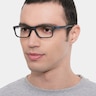 Oakley Plank 2.0 Satin Black PlasticEyeglass Frames for Men from EyeBuyDirect