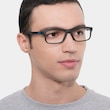 Oakley Plank 2.0 Satin Black PlasticEyeglass Frames for Men from EyeBuyDirect