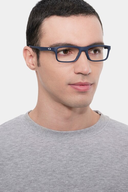 Oakley Plank 2.0 Universal Blue PlastiqueMontures de lunettes de vue pour Hommes d'EyeBuyDirect
