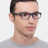 Oakley Plank 2.0 Universal Blue PlastiqueMontures de lunettes de vue pour Hommes d'EyeBuyDirect