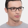 Oakley Chamfer MNP Gris PlastiqueMontures de lunettes de vue pour Hommes d'EyeBuyDirect