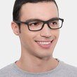 Oakley Chamfer MNP Black PlasticEyeglass Frames for Men from EyeBuyDirect