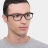 Oakley Trim Plane Polished Black PlasticEyeglass Frames for Men from EyeBuyDirect