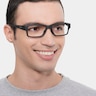 Oakley Airdrop Mnp Satin Black PlasticEyeglass Frames for Men from EyeBuyDirect