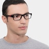 Oakley Airdrop Mnp Polished Black PlastiqueMontures de lunettes de vue pour Hommes d'EyeBuyDirect
