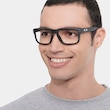 Oakley Holbrook RX Satin Black PlasticEyeglass Frames for Men from EyeBuyDirect