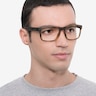 Oakley Holbrook Rx Matte Brown Tortoise PlasticEyeglass Frames for Men from EyeBuyDirect