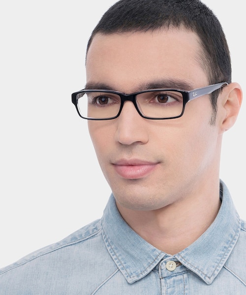 Ray-Ban RB5169 Black AcetateEyeglass Frames for Men from EyeBuyDirect