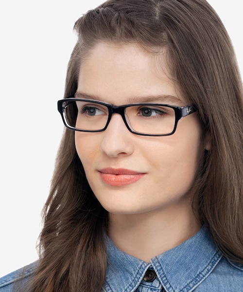 Ray-Ban RB5169 Black AcetateEyeglass Frames for Women from EyeBuyDirect