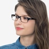 Ray-Ban RB5169 Black & Gray AcetateEyeglass Frames for Women from EyeBuyDirect