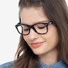 Ray-Ban RB5184 Wayfarer Black AcetateEyeglass Frames for Women from EyeBuyDirect