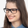 Ray-Ban RB5184 Wayfarer Black AcetateEyeglass Frames for Women from EyeBuyDirect