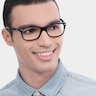 Ray-Ban RB5228 Black AcetateEyeglass Frames for Men from EyeBuyDirect