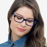 Ray-Ban RB5268 Black AcetateEyeglass Frames for Women from EyeBuyDirect