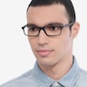Ray-Ban RB5277 Matte Black AcetateEyeglass Frames for Men from EyeBuyDirect